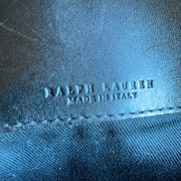 Ralph Lauren Collection stirrup satchel handbag - Picture 7 of 11